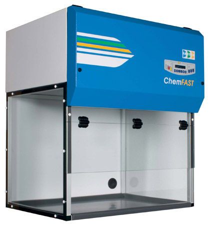 Cabine de exaustão química