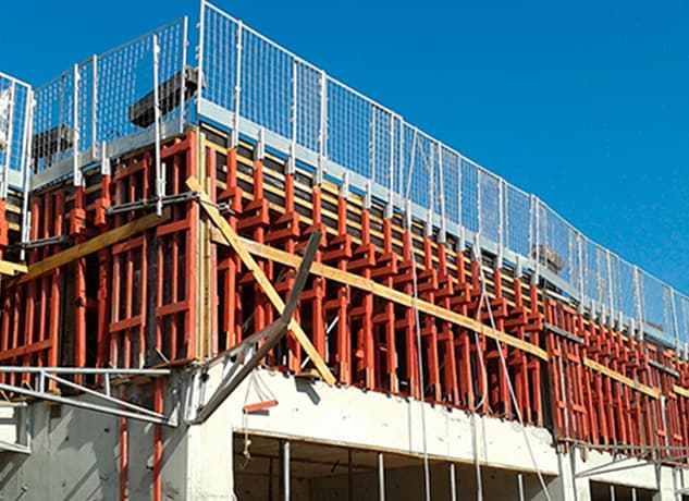 Sistema de proteção de concretagem