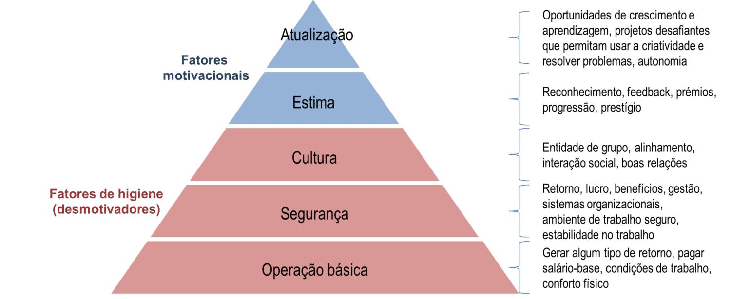 Pirâmide de Maslow - Organizações
