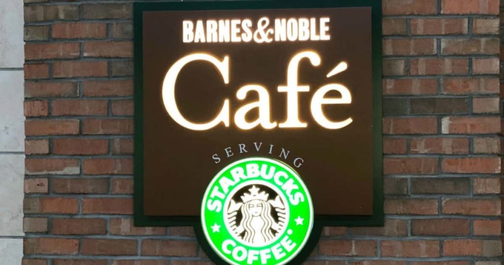 Parceria entre Starbucks e Barnes & Noble